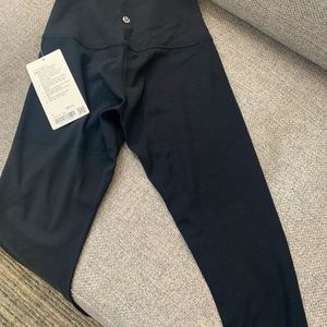 Lululemon align 25” black leggings size 4